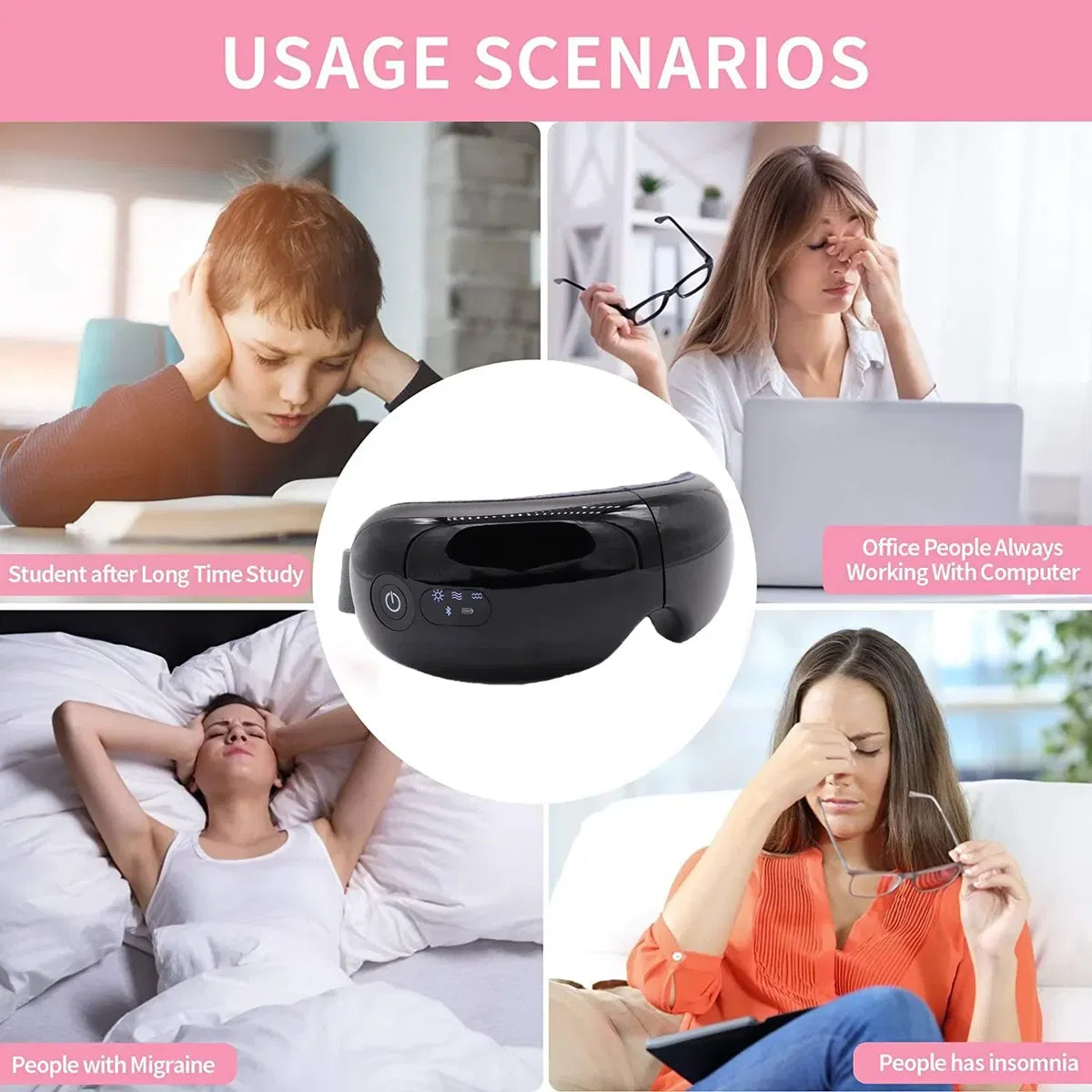 Serene™ Smart Heated Eye Massager