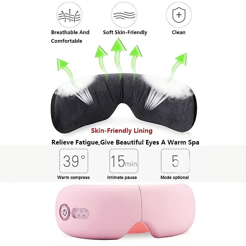 Smart Heated Eye Massager